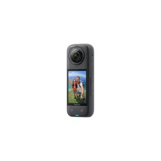 Insta360 X4 akciókamera, 8K/30 fps, 4K/max. 100 fps, 6 tengelyes giroszkóp, 360°-os nézet, aktív HDR, vízálló