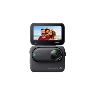 Insta360 GO 3S - 128 GB-os miniatűr mágneses akciókamera, fekete