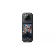 Insta360 X5 akciókamera, 8K 360° videó, tripla AI chip, vízálló 15 m-ig, 6 tengelyes stabilizálás, 2400 mAh akkumulátor