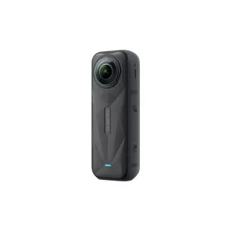 Insta360 X5 akciókamera, 8K 360° videó, tripla AI chip, vízálló 15 m-ig, 6 tengelyes stabilizálás, 2400 mAh akkumulátor
