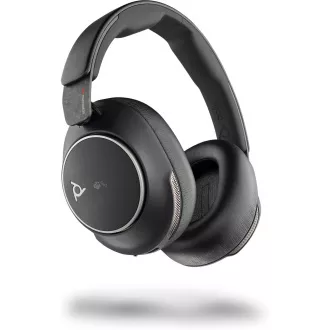 Poly Voyager Surround 80 MS Teams vezeték nélküli fejhallgató, USB-C/A adapter, sztereó