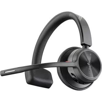 Poly Voyager 4320 MS Teams vezeték nélküli fejhallgató, BT700 USB-A/C adapter, sztereó