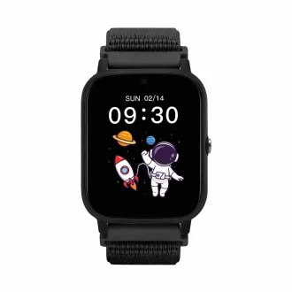 Garett Smartwatch Kids Tech 4G Fekete tépőzáras fekete - Használt