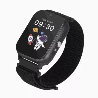 Garett Smartwatch Kids Tech 4G Fekete tépőzáras fekete