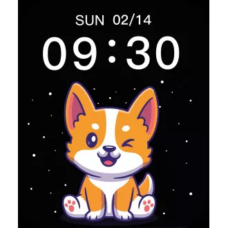Garett Smartwatch Kids Tech 4G Fekete tépőzáras fekete