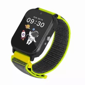 Garett Smartwatch Kids Tech 4G zöld tépőzáras okosóra