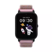 Garett Smartwatch Kids Tech 4G rózsaszín tépőzáras okosóra