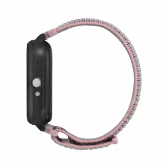 Garett Smartwatch Kids Tech 4G rózsaszín tépőzáras okosóra