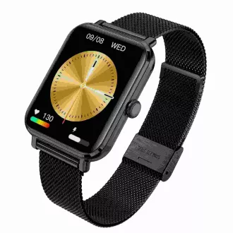 Garett Smartwatch GRC CLASSIC Fekete acél