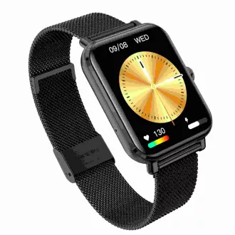 Garett Smartwatch GRC CLASSIC Fekete acél