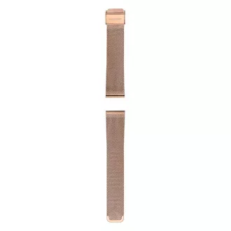Garett univerzális pánt 20 mm, arany rózsaszín fém, Mesh típus
