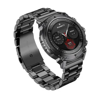 Garett Smartwatch Atom fekete acél Garett Smartwatch Atom fekete acél