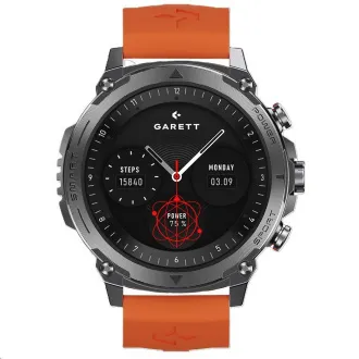 Garett Smartwatch Atom fekete acél Garett Smartwatch Atom fekete acél