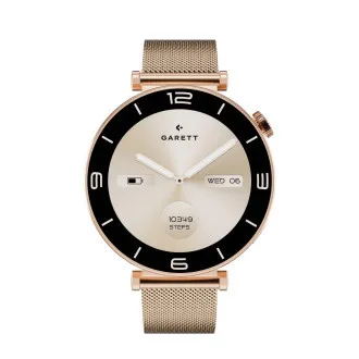 Garett Smartwatch ROSE arany, Mesh acél - Használt Garett Smartwatch ROSE arany, Mesh acél - Használt