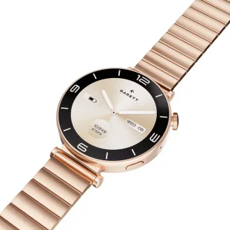 Garett Smartwatch Rózsa arany, tömör acél Garett Smartwatch Rózsa arany, tömör acél