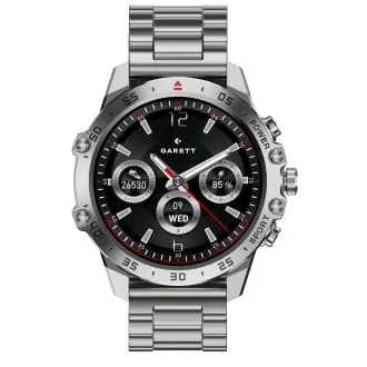 Garett Smartwatch V14 Ezüst acél