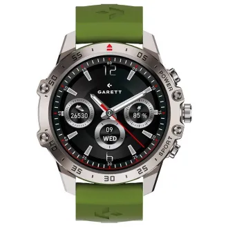 Garett Smartwatch V14 Ezüst acél