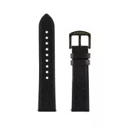 Garett univerzális szíj 22 mm, fekete bőr