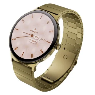 Garett Smartwatch Verona 2 arany SOLID acél Garett Smartwatch Verona 2 arany SOLID acél