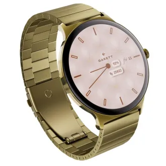 Garett Smartwatch Verona 2 arany SOLID acél Garett Smartwatch Verona 2 arany SOLID acél
