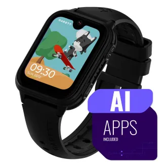 Garett Smartwatch Kids Vibe AI 4G fekete Garett Smartwatch Kids Vibe AI 4G fekete
