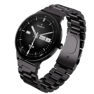Garett Smartwatch Quantum fekete acél