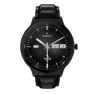 Garett Smartwatch Quantum fekete acél