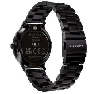 Garett Smartwatch Quantum fekete acél