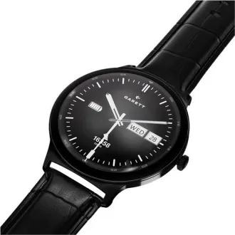 Garett Smartwatch Quantum fekete acél
