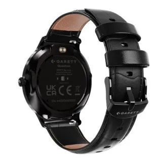 Garett Smartwatch Quantum fekete acél