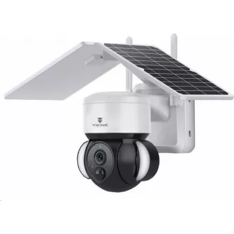 Viking napelemes kültéri HD kamera HDs02 4G, fehér Viking napelemes kültéri HD kamera HDs02 4G, fehér