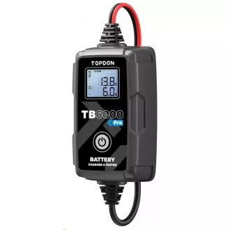 TOPDON autó akkumulátor töltő és tesztelő TB6000 PRO TOPDON autó akkumulátor töltő és tesztelő TB6000 PRO