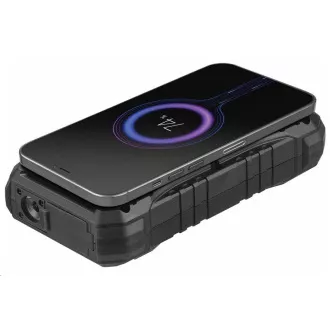Viking kültéri powerbank SKADI II, 20000 mAh, vezeték nélküli töltés