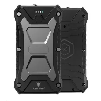 Viking kültéri powerbank SKADI III, 30000 mAh, vezeték nélküli töltéssel