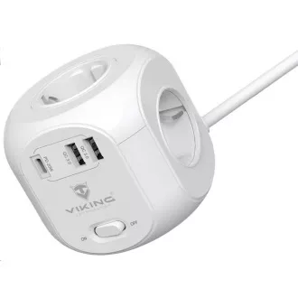Viking AC hálózati adapter Cube PD