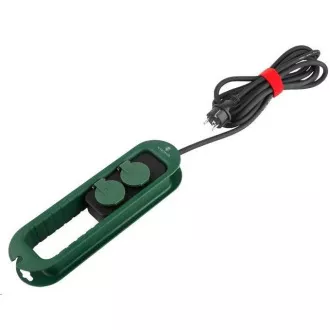 Viking hálózati hosszabbító aljzat R247, 2x AC 230V, IP44, hossza 4, 7 m