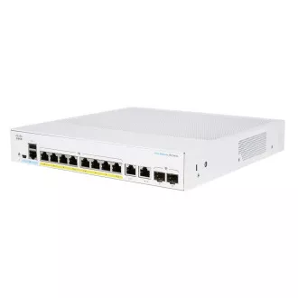 Cisco CBS250-8P-E-2G switch (8xGbE, 2xGbE/SFP combo, 8xPoE , 60W, ventilátor nélküli) - REFRESH Cisco CBS250-8P-E-2G switch (8xGbE, 2xGbE/SFP combo, 8xPoE , 60W, ventilátor nélküli) - REFRESH