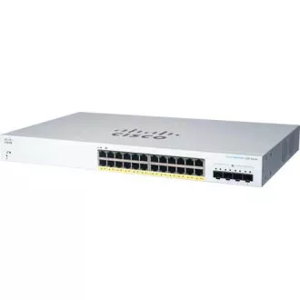 Cisco CBS220-24P-4X switch (24xGbE, 4xSFP , 24xPoE , 195W) - REFRESH Cisco CBS220-24P-4X switch (24xGbE, 4xSFP , 24xPoE , 195W) - REFRESH