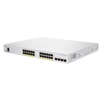 Cisco CBS250-24P-4G-UK switch (24xGbE, 4xSFP, 24xPoE , 195W, ventilátor nélküli) - REFRESH Cisco CBS250-24P-4G-UK switch (24xGbE, 4xSFP, 24xPoE , 195W, ventilátor nélküli) - REFRESH
