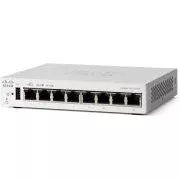 Cisco Catalyst C1200-8T-D switch (8xGbE, 1xPoE-in, ventilátor nélküli)