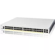 Cisco Catalyst switch C1300-48P-4G (48xGbE, 4xSFP, 48xPoE , 375W)