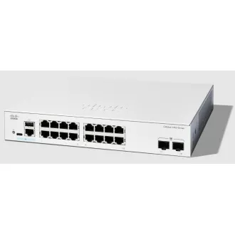 Cisco Catalyst switch C1200-16T-2G (16xGbE, 2xSFP, ventilátor nélküli) - REFRESH
