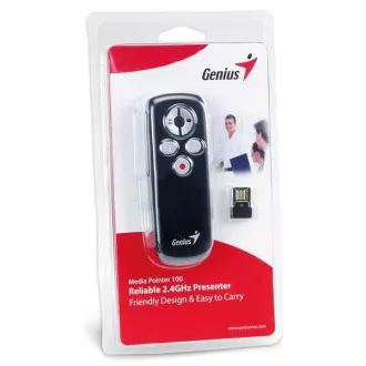 GENIUS műsorvezető Wireless Media Pointer 100, USB