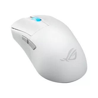 ASUS Gaming egér ROG Harpe Ace Mini, vezeték nélküli BT, RF 2.4GHz, fehér