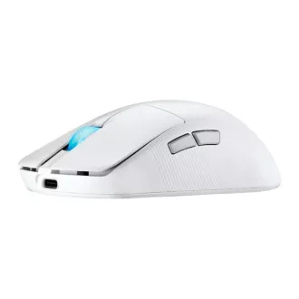 ASUS Gaming egér ROG Harpe Ace Mini, vezeték nélküli BT, RF 2.4GHz, fehér