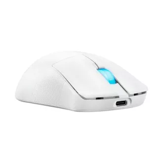 ASUS Gaming egér ROG Harpe Ace Mini, vezeték nélküli BT, RF 2.4GHz, fehér