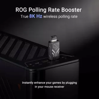 ASUS Gaming egér ROG Harpe Ace Extreme, vezeték nélküli BT, RF 2.4GHz, fekete
