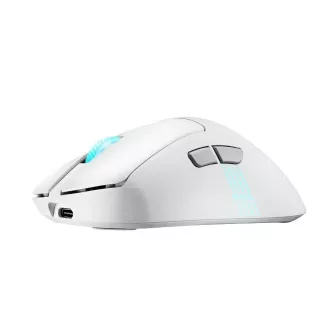 ASUS egér ROG Keris II Origin, vezeték nélküli játék egér, fehér