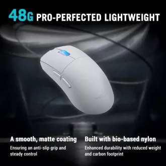 ASUS Gaming egér ROG Harpe II Ace, vezeték nélküli, fehér