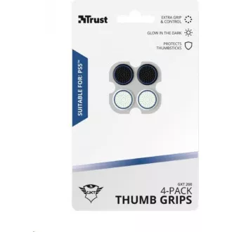 TRUST szilikon kupak GXT 266 4-csomag hüvelykujj fogantyú PS5-höz TRUST szilikon kupak GXT 266 4-csomag hüvelykujj fogantyú PS5-höz